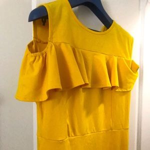 Yellow dress